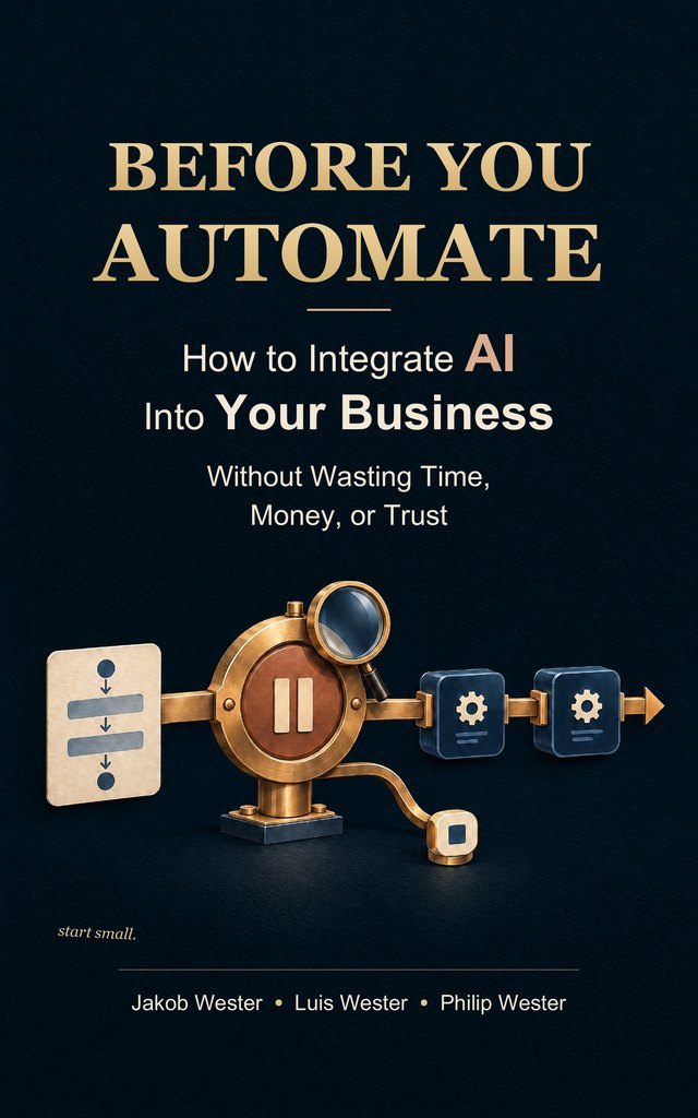 Before You Automate book cover